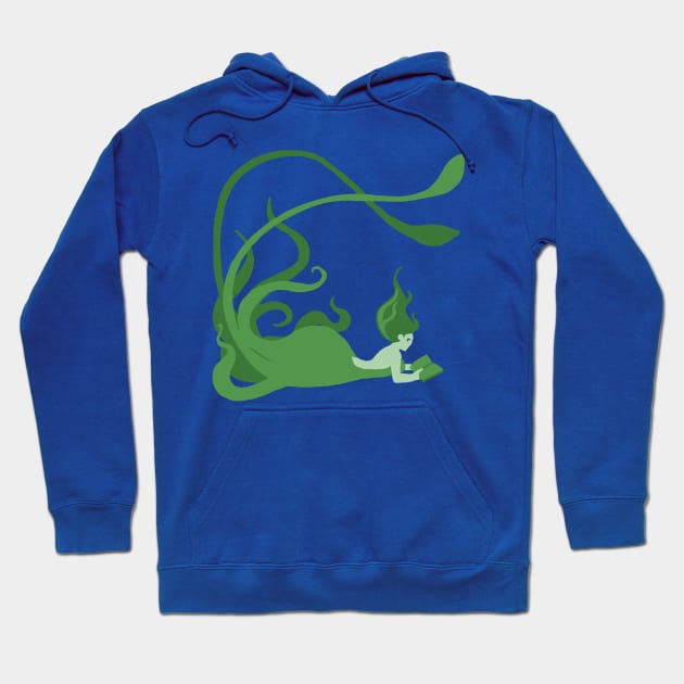 Underwater Librarian Hoodie by bones